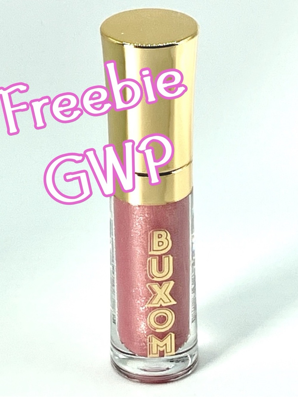 🛍️ FREE w/$30 - Buxom CLAIR Full-On Plumping Lip Polish Travel Size .07oz